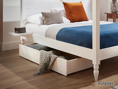 Dudi Furniture Novo Premium Solid Acacia Wood Four-Poster King Size