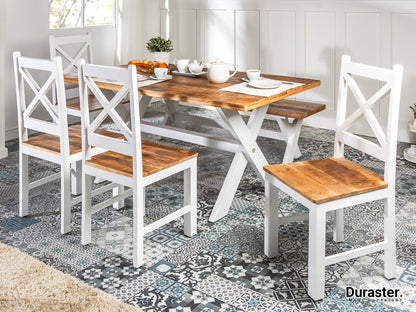 Dudi Furniture Novo Premium Mango wood Dining Chair