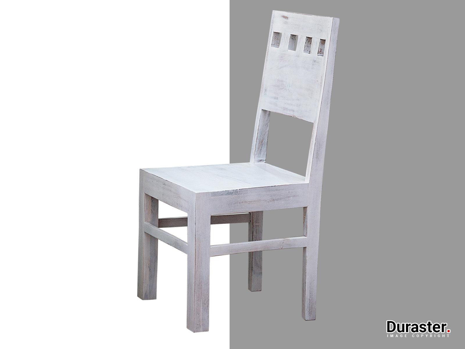 Dudi Furniture Novo Premium Distress Solid Acacia wood Chair