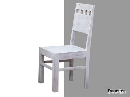 Dudi Furniture Novo Premium Distress Solid Acacia wood Chair