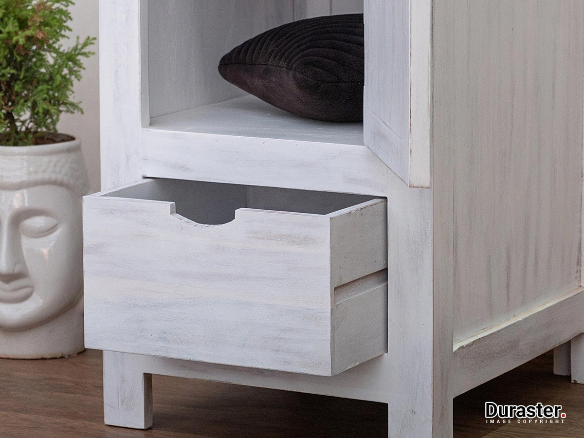Dudi Furniture Novo Premium Distress Solid Acacia wood Modern Cabinet