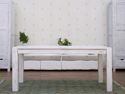 Dudi Furniture Novo Premium Distress Solid Acacia wood Dining Table