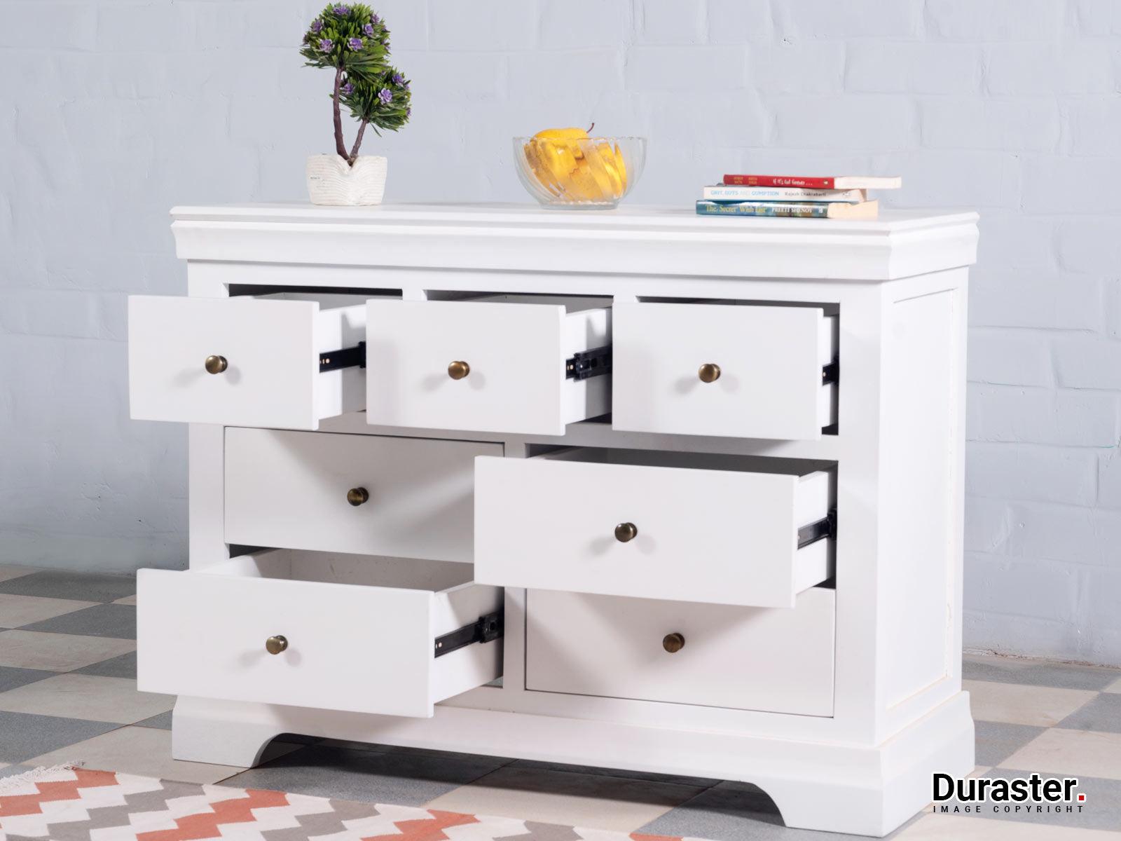 Dudi Furniture Novo Premium & Modern Mango Wood Chest of Drawer
