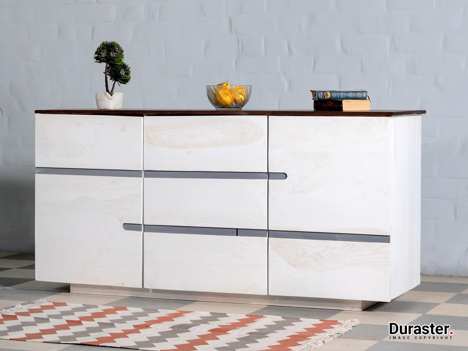 Dudi Furniture Novo Premium & Modern Mango Wood Sideboard
