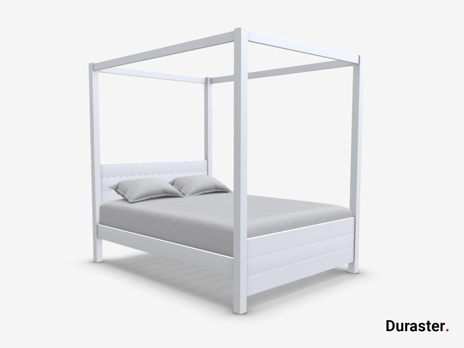 Dudi Furniture Novo Premium Solid Acacia Wood Four-Poster King Size