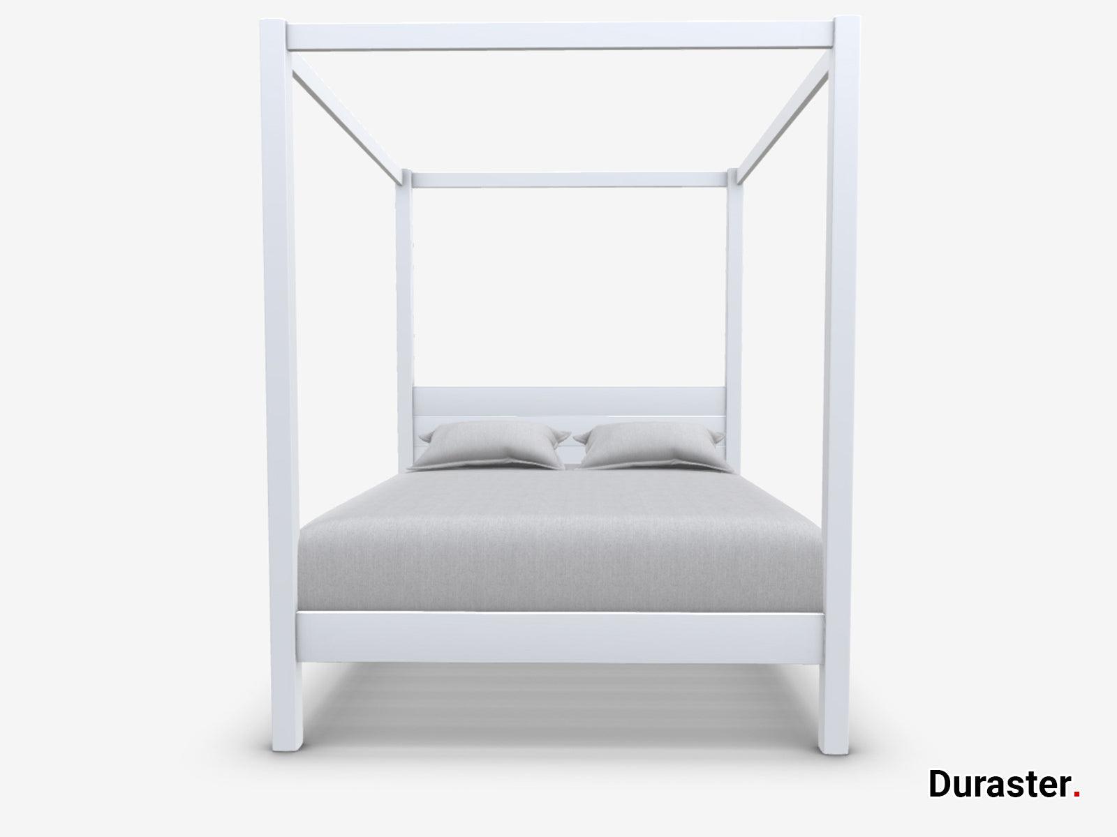 Dudi Furniture Novo Premium Solid Acacia Wood Four-Poster Bed