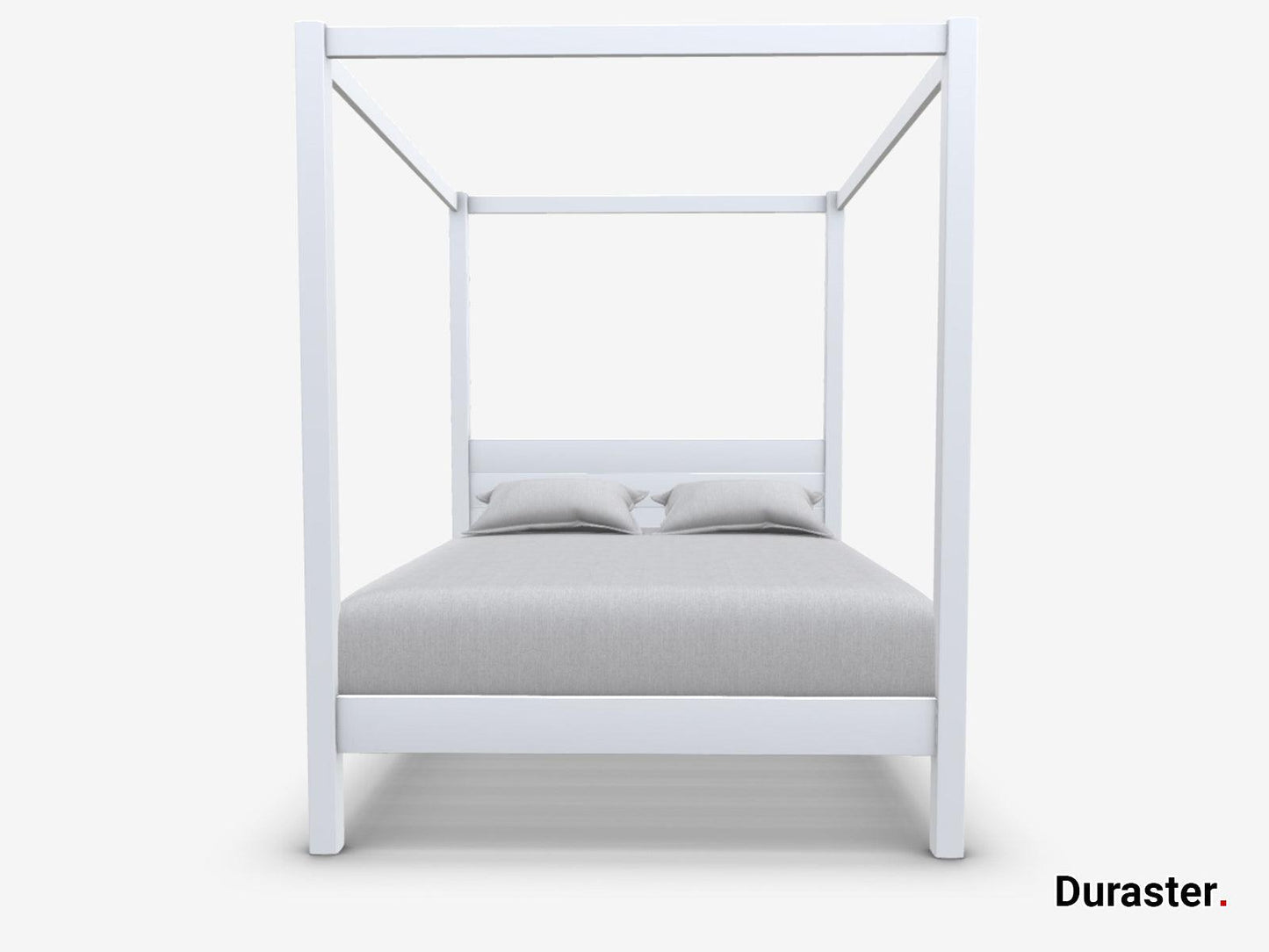 Dudi Furniture Novo Premium Solid Acacia Wood Four-Poster King Size