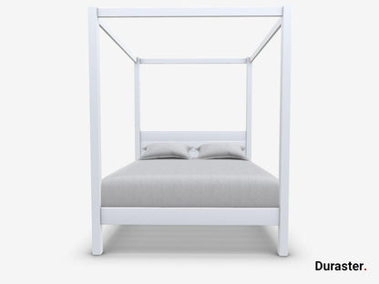 Dudi Furniture Novo Premium Solid Acacia Wood Four-Poster King Size