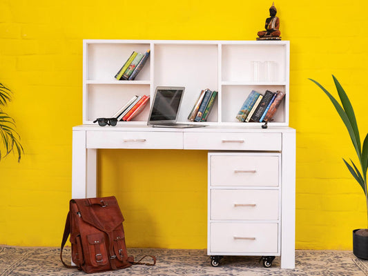 Dudi Furniture Novo Premium Solid Mango wooden Writing Desk