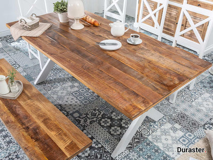 Dudi Furniture Novo Premium Solid Mango wood Dining Table