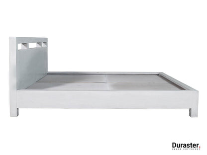 Dudi Furniture Novo Premium Acacia Elegant King Size Bed