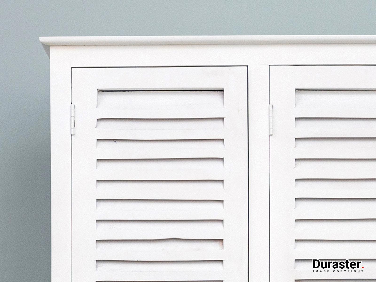 Dudi Furniture Novo Premium Solid Wood Elegant Shutter Cabinet