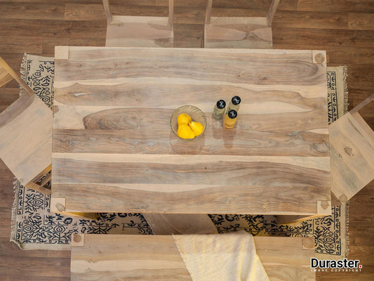 Dudi Furniture Novo Premium Solid Sheesham wood Dining Table