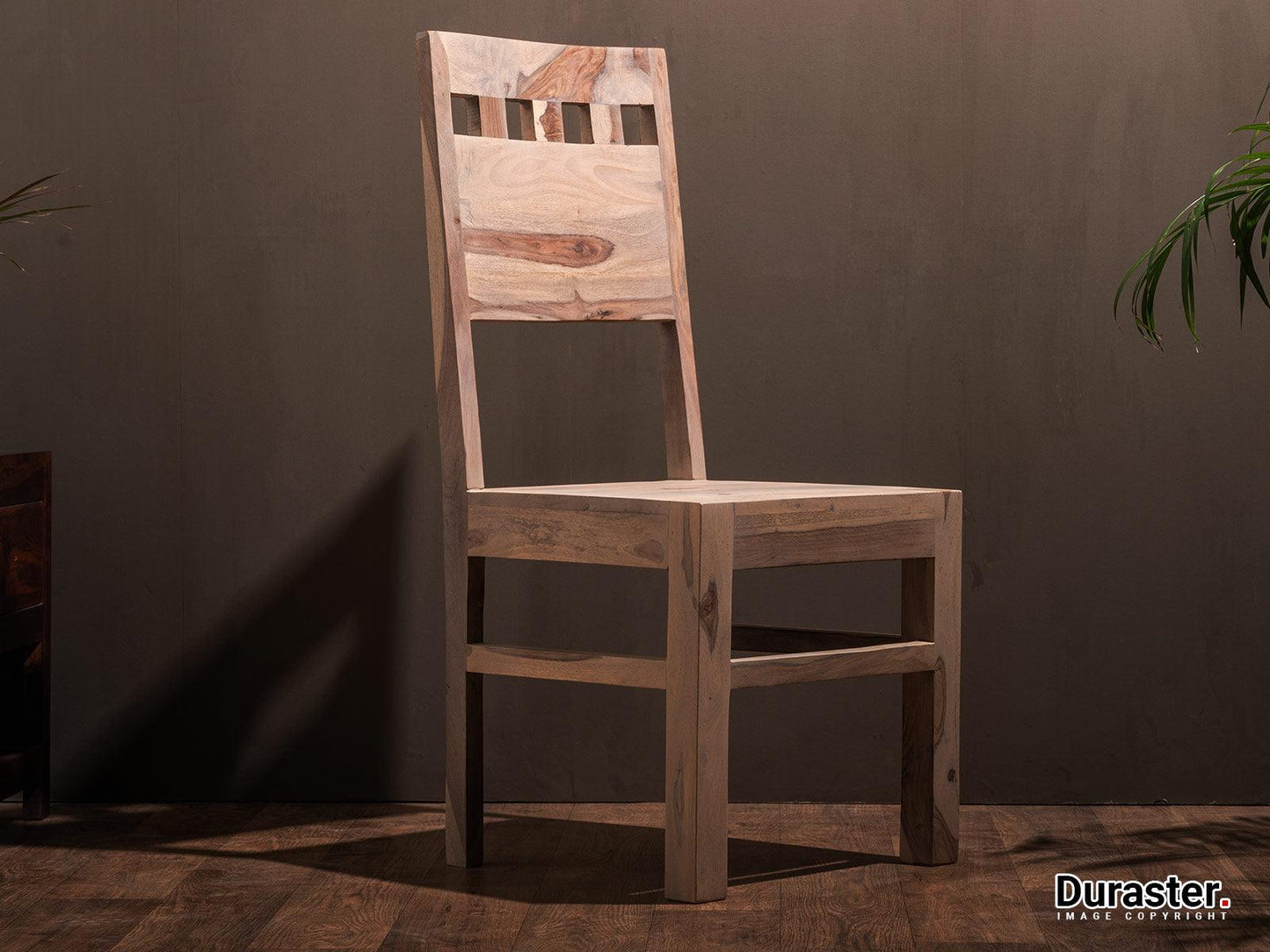 Dudi Furniture Novo Premium Solid Sheesham wood Dining Chair