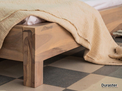 Dudi Furniture Novo Premium Modern Sheesham Wood Single Bed Without