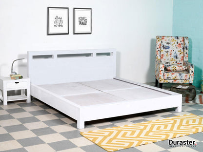 Dudi Furniture Novo Premium Acacia Elegant King Size Bed