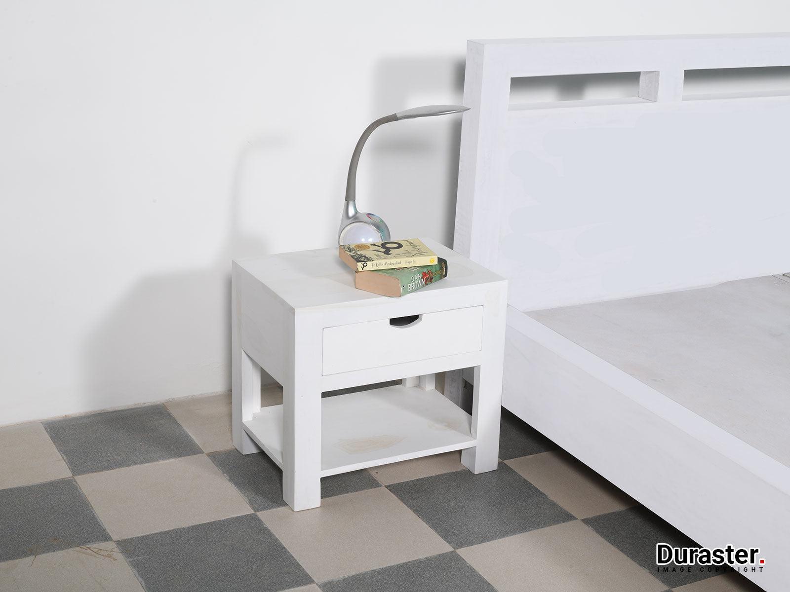 Dudi Furniture Novo Premium Acacia Elegant King Size Bed