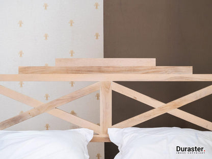 Dudi Furniture Novo Premium Solid Sheesham Wood Modern Canopy 4