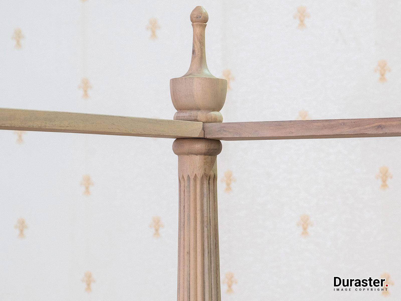 Dudi Furniture Novo Premium Solid Sheesham Wood Modern Canopy 4