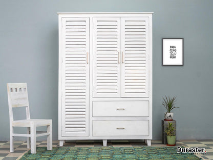 Dudi Furniture Novo Premium Solid Wood Elegant Shutter Cabinet
