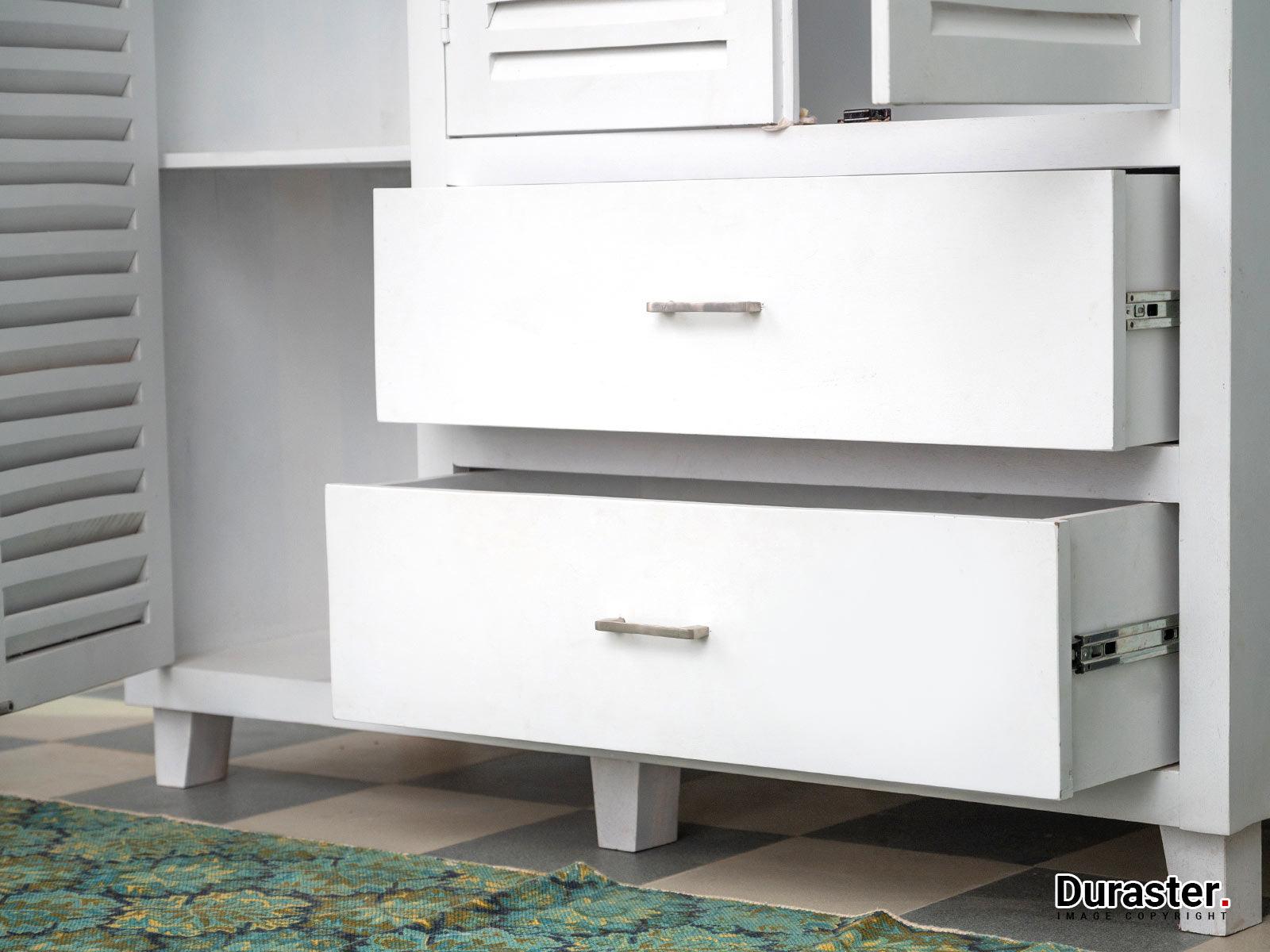 Dudi Furniture Novo Premium Solid Wood Elegant Shutter Cabinet