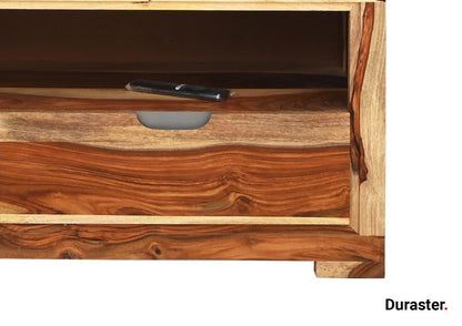 Dudi Furniture Raygoor Modern Sheesham Wood TV Unit