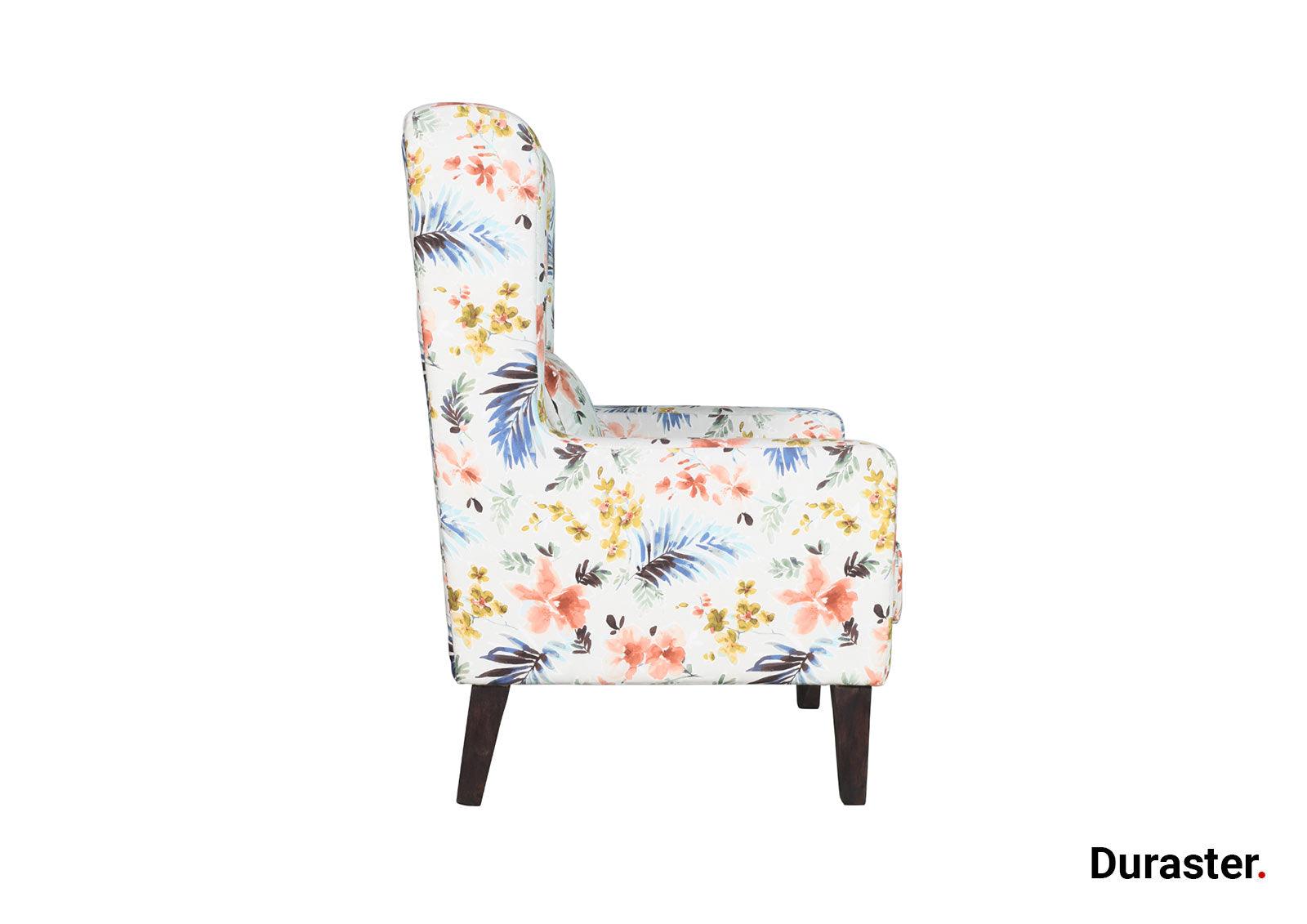 Dudi Furniture Nour Modern Wing Back Chair