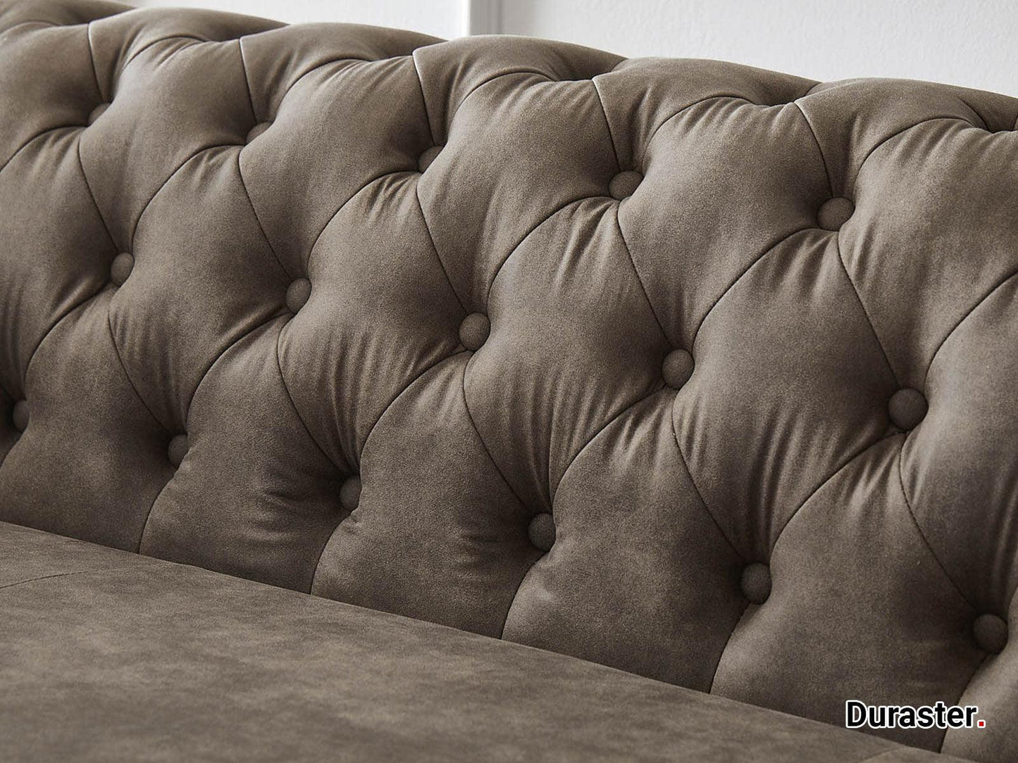 Dudi Furniture Chesterfield Traditional Two Seater Sofa