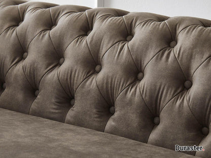 Dudi Furniture Chesterfield Traditional Two Seater Sofa