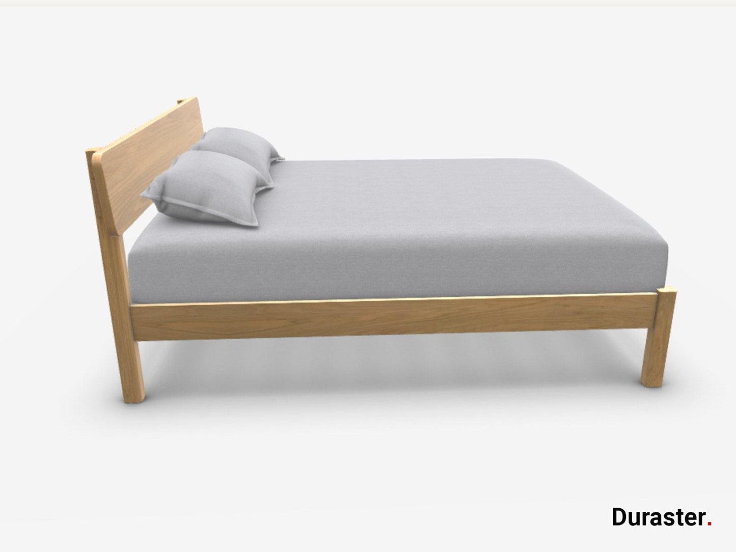 Dudi Furniture Preyas Solid Acacia wood King Size Bed