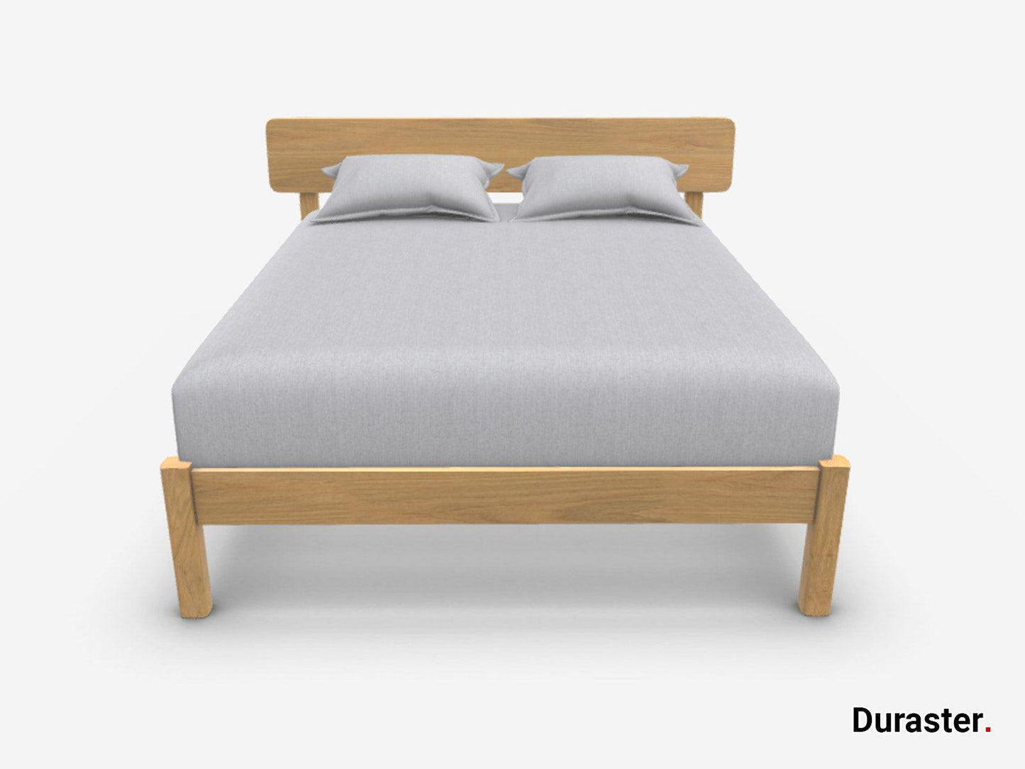 Dudi Furniture Preyas Solid Acacia wood King Size Bed