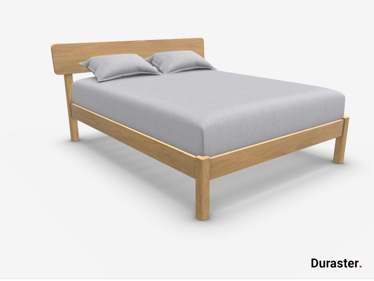 Dudi Furniture Preyas Solid Acacia wood King Size Bed