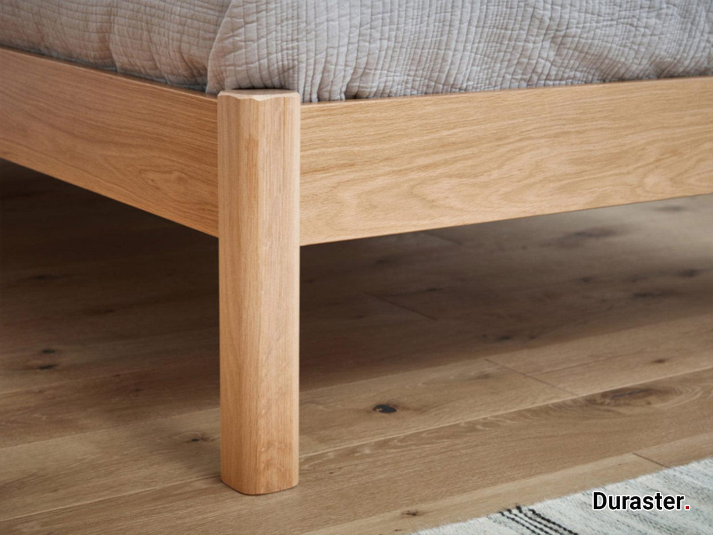 Dudi Furniture Preyas Solid Acacia wood King Size Bed
