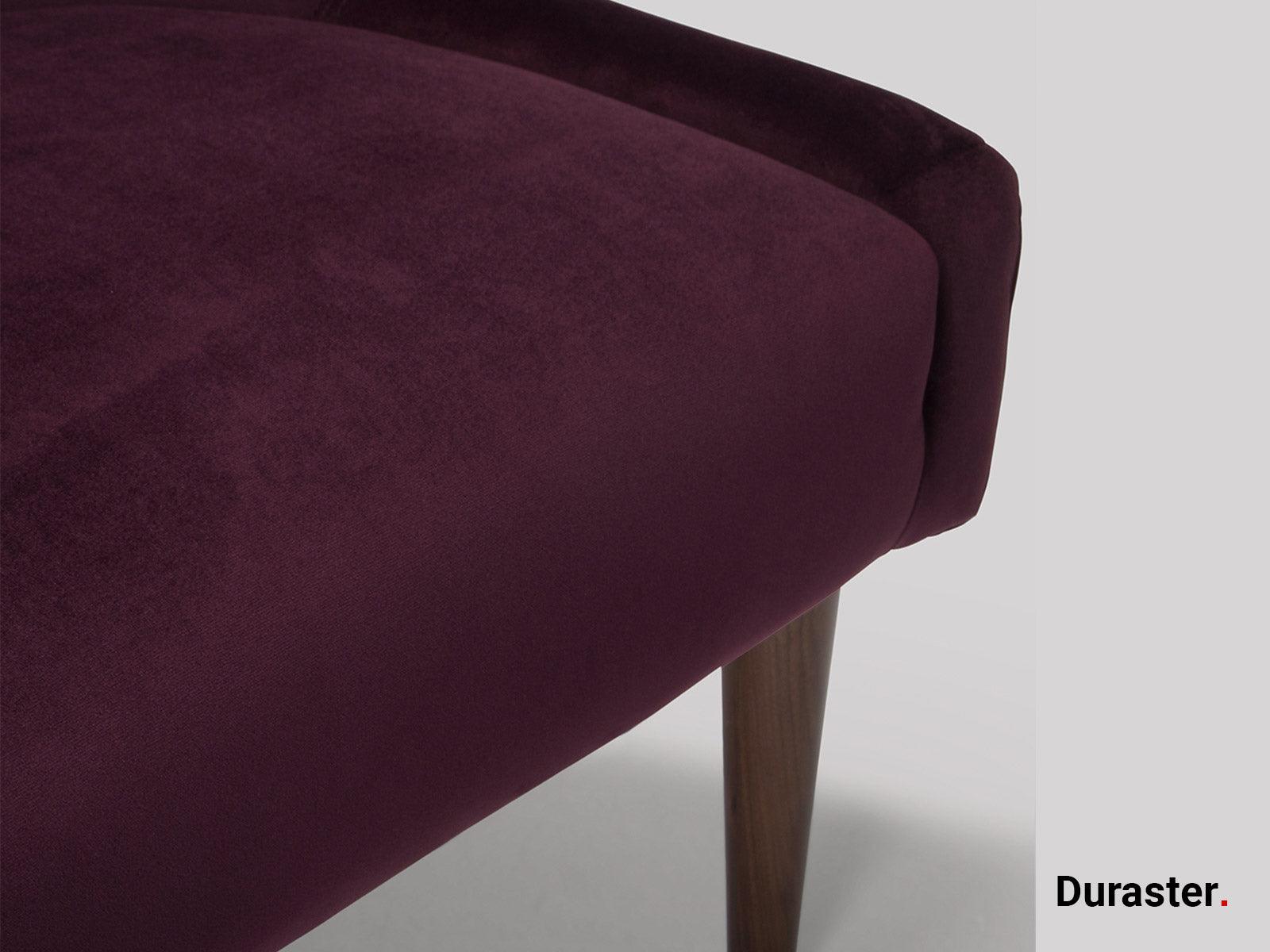 Dudi Furniture Elemantary Solid Wood Fabric Upholstered Chair