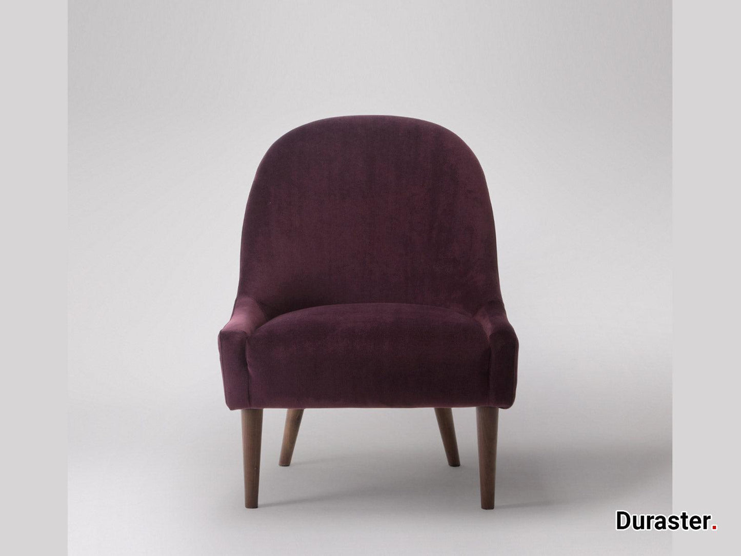 Dudi Furniture Elemantary Solid Wood Fabric Upholstered Chair