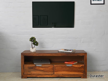 Dudi Furniture Raygoor Solid Sheesham Wood TV Unit