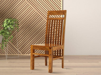 Dudi Furniture Rio Sheesham Wood Set of Two Chairs
