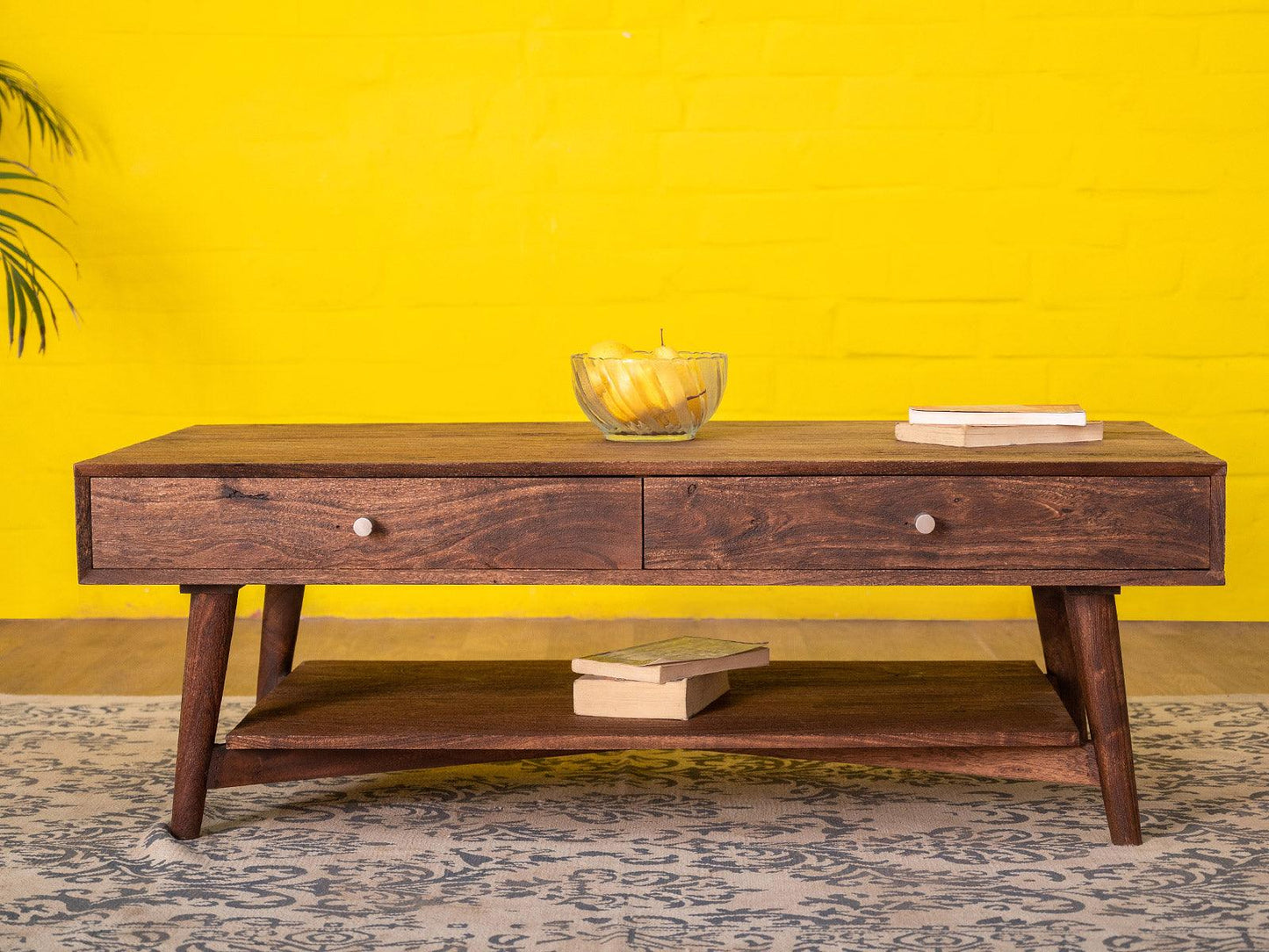 Dudi Furniture El Monte Acacia Wood Coffee Table