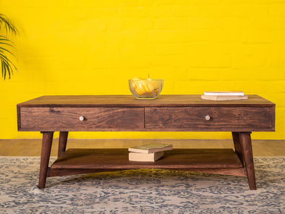 Dudi Furniture El Monte Acacia Wood Coffee Table
