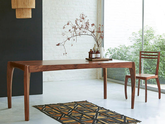 Dudi Furniture Nilay Wooden Dining Table 6 Seater