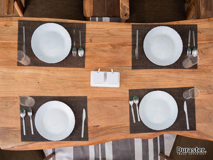 Dudi Furniture Hawkin Solid Wood Dining Table Set