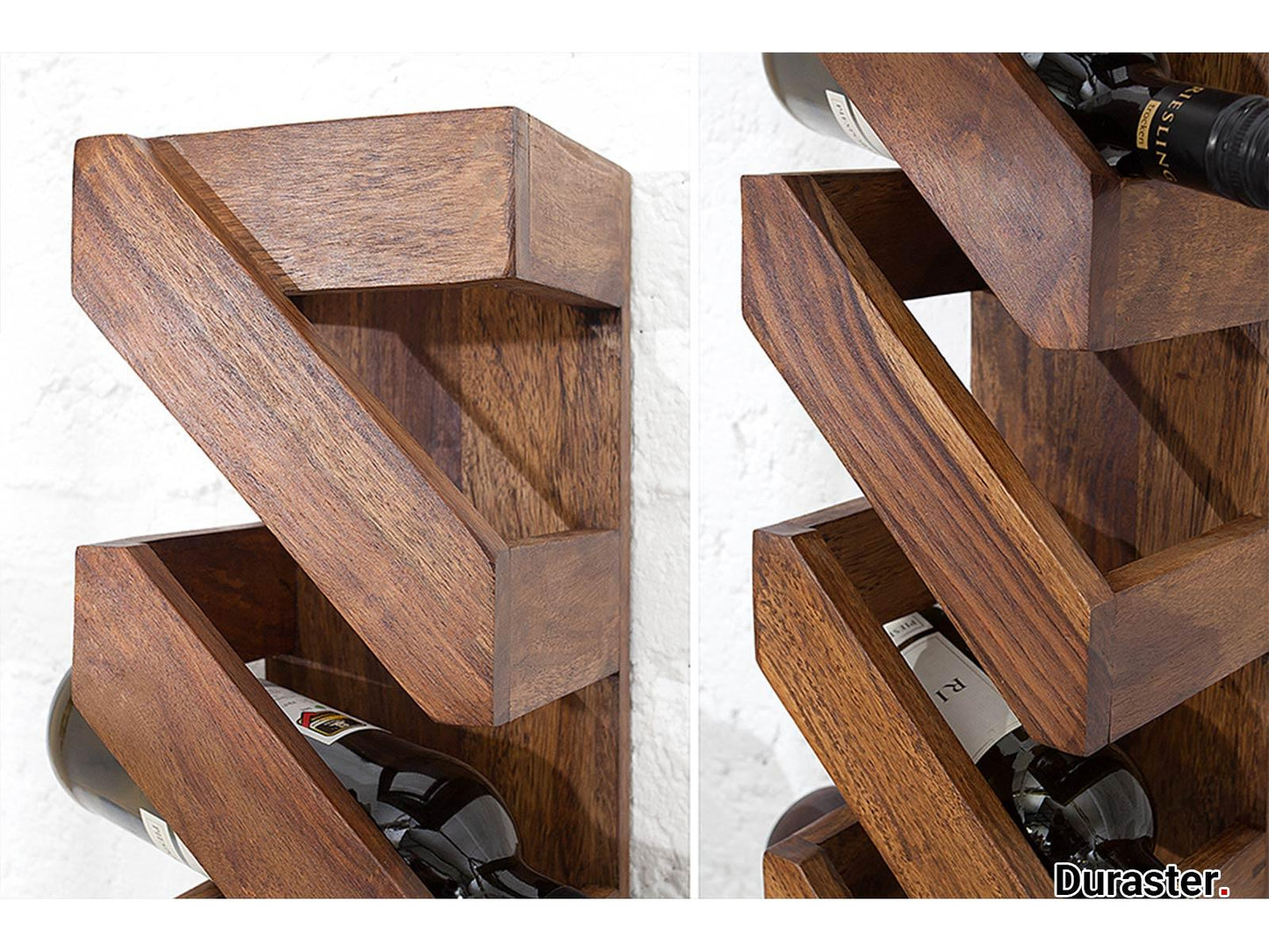 Dudi Furniture Torpedo Bottle-Rack Wall Shelves