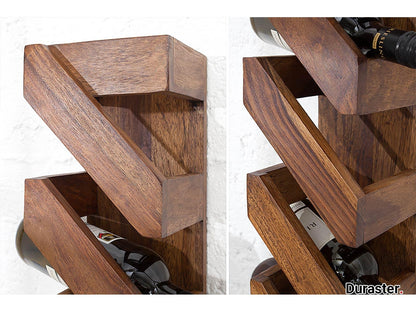 Dudi Furniture Torpedo Bottle-Rack Wall Shelves