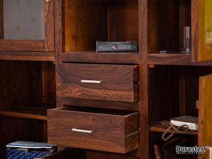 Dudi Furniture Vismit Solid Sheesham wood Cabinet