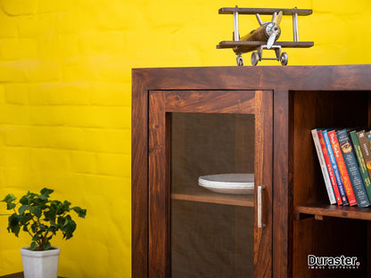 Dudi Furniture Vismit Solid Sheesham wood Cabinet