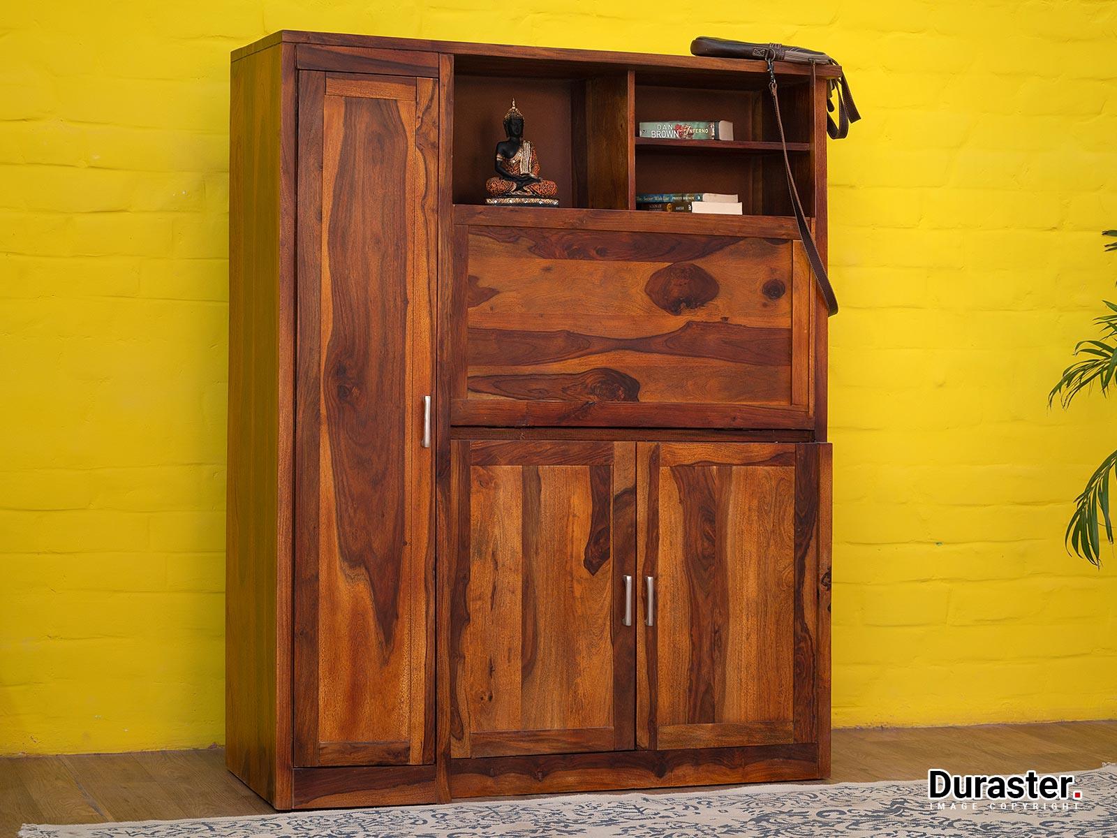 Dudi Furniture Vismit Modern Sheesham wood Elegant Multi Utility Unit