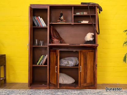Dudi Furniture Vismit Modern Sheesham wood Elegant Multi Utility Unit