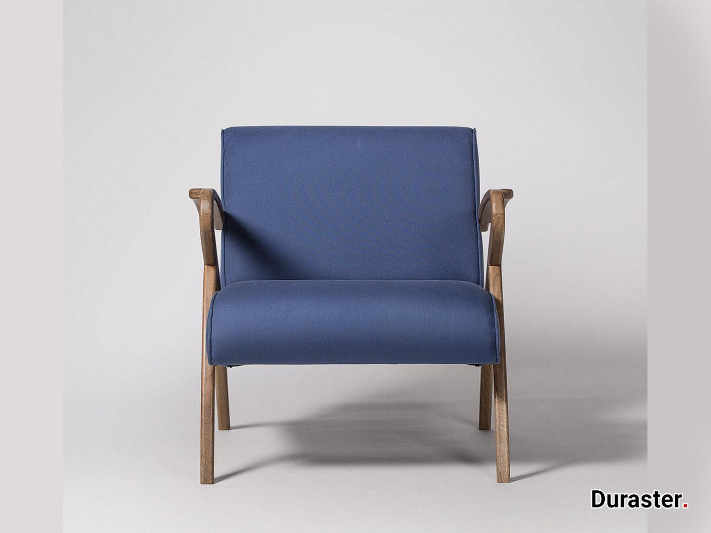 Dudi Furniture Elemantary Solid Wood Fabric Upholstered Chair