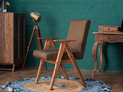 Dudi Furniture Hawkin Modern Wooden Armchair