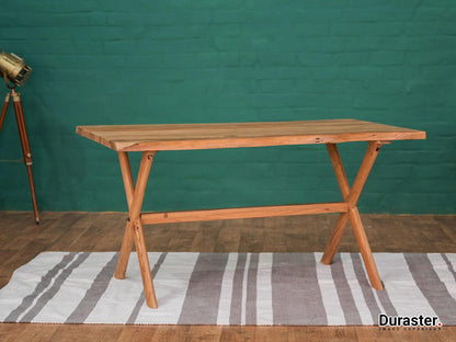 Dudi Furniture Hawkin Solid Wood Dining Table Set